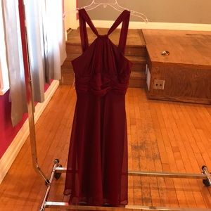 Dress Barn Burgundy dress